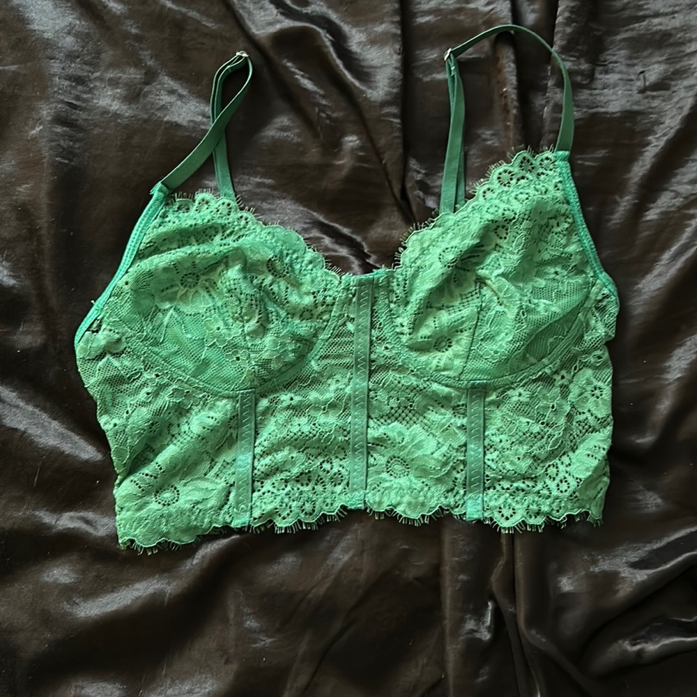 Shein Green Lingerie top